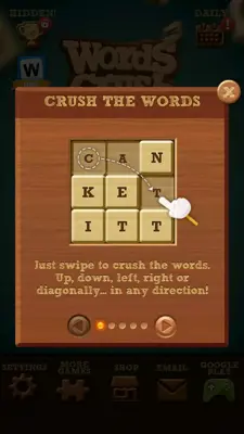 Words Crush! android App screenshot 0